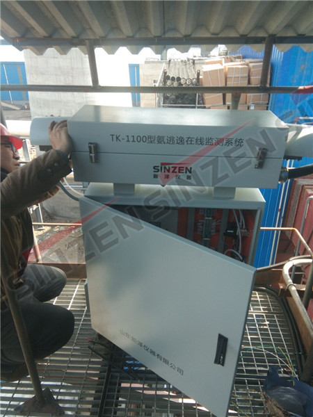 出現的問題：氨逃逸數值為0。